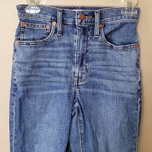 Madewell The High Rise Slim Boy Jean - Size 23 - Picture 2 of 11